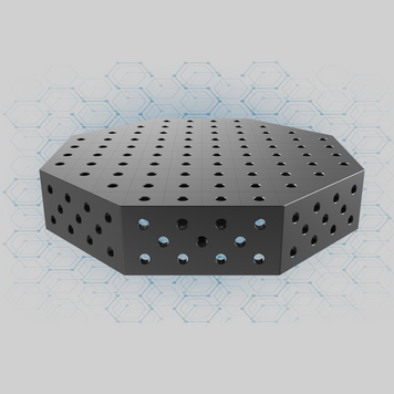 3D-сварочная платформа восьмиугольной формы 800x800x100 мм D16 GM-SWK16-12002 фото
